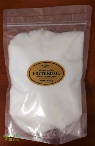 Erythritol 1000 g, přírodní sladidlo 0 kalorií