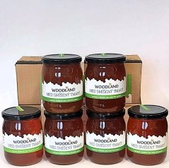 Med smíšený tmavý "Louka+les" 720 g, 5+1 zdarma, Woodland