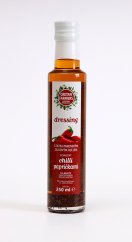 CRETAN FARMERS Dressing s extra panenským olivovým olejem Chilli papričky 250 ml