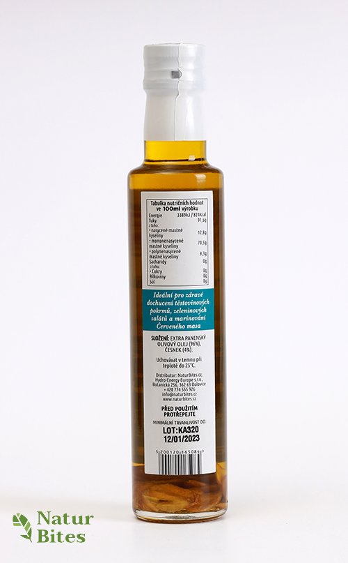 CRETAN FARMERS Dressing s extra panenským olivovým olejem Česnek 250 ml
