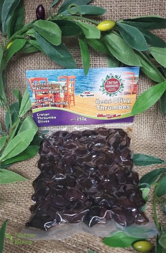 CRETAN FARMERS Olivy řecké Thrumbes 250 g