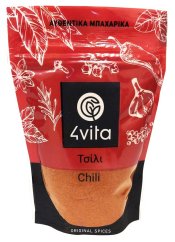 Chilli mleté středně pálivé 100 g, 4vita