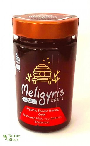 Řecký lesní med BIO "Dub", květový 450 g, MELIGYRIS