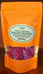 Maliny lyofilizované-kousky (sušené mrazem) 10 kg, NaturBites