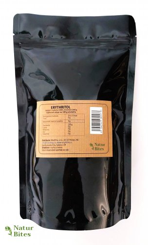 Erythritol 1000 g, přírodní sladidlo 0 kalorií, NaturBites