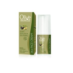 OLIVE 24h krém na obličej Avokádo a Motar přímořský 30 ml