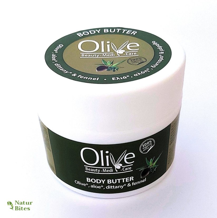 OLIVE Tělové máslo Aloe Dobromysl a Fenykl 150ml
