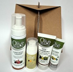 Kosmetická dárková sada "Olivová čisticí péče", Olive