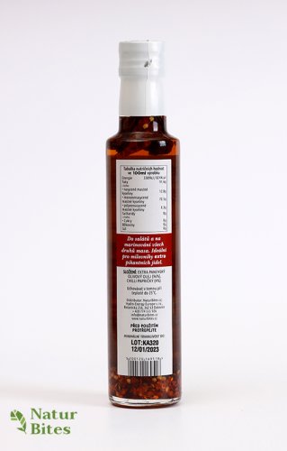 CRETAN FARMERS Dressing s extra panenským olivovým olejem Extra ostré Chilli papričky 250 ml