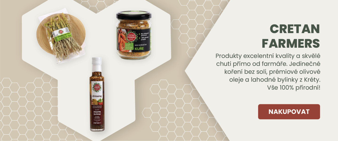 Vzácné byliny a koření z Kréty