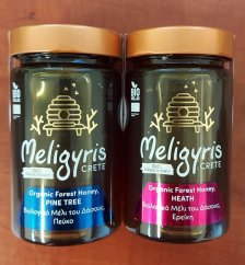 Dárková sada medů "Lesní BIO" 2 x 450 g