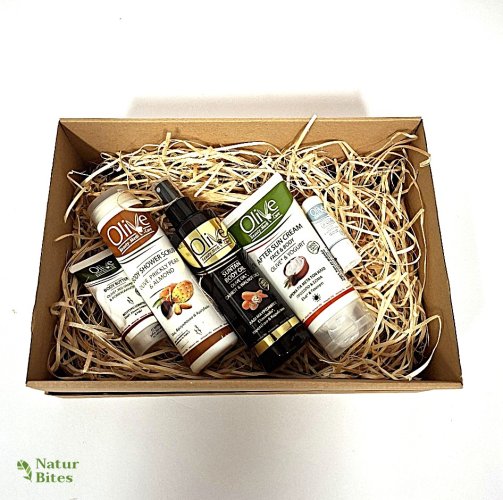 Kosmetická dárková sada "Dovolená", Olive