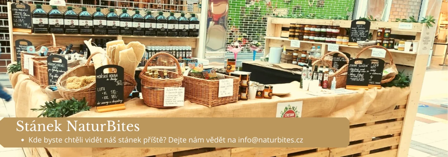 Stánek Naturbites.cz