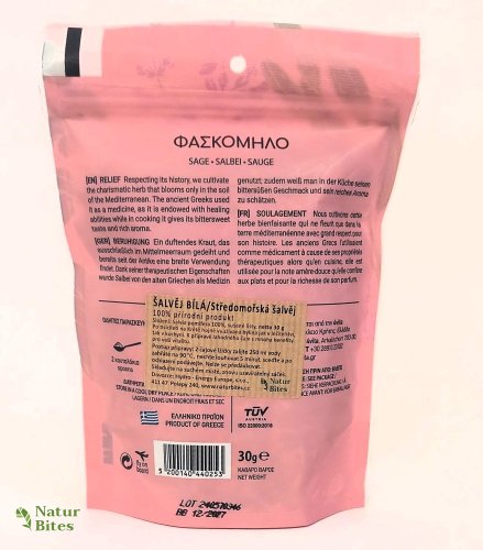 Šalvěj bílá/krétská 30 g doypack, 4vita