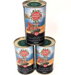 Extra panenský olivový olej, prémiový 250 ml, plech Cretan Farmers