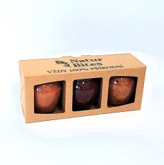 Dárková sada Ovoce v krémovém medu, 3x 250 g