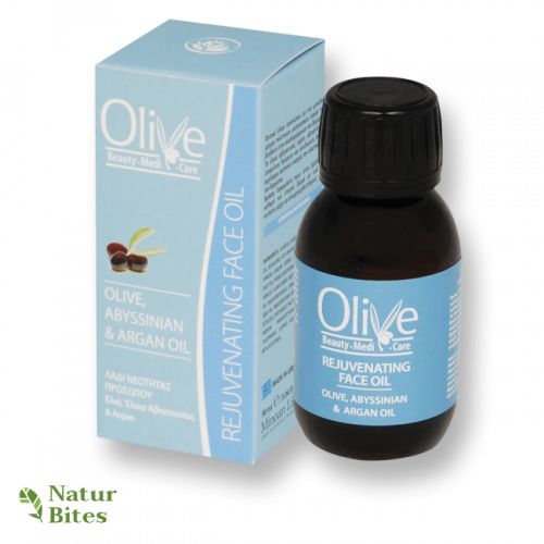 OLIVE Omlazující pleťový olej Habešský a Arganovým olej 90 ml