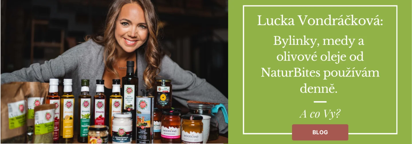 Lucie Vondráčková a Naturbites.cz