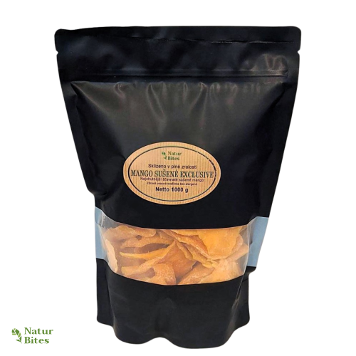 Sušené mango exclusive 1000 g, NaturBites