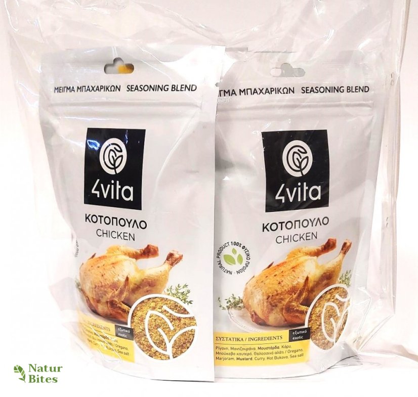 4 Vita, Kořenící směs "Kuře" s mořskou solí 75 g