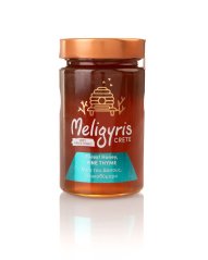 Řecký med lesní "Tymián+Pinie", smíšený 450 g, MELIGYRIS