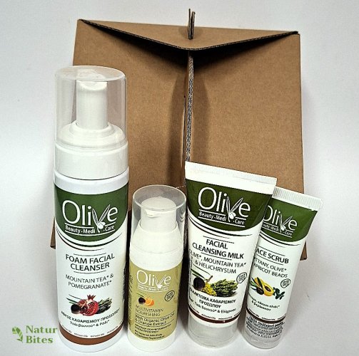 Kosmetická dárková sada "Olivová čisticí péče", Olive