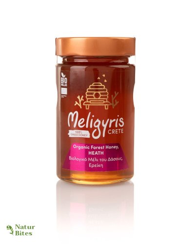 Řecký lesní med BIO "Vřes", květový 450 g, MELIGYRIS