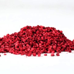 Maliny kousky, lyofilizované (sušené mrazem) 100 g, NaturBites