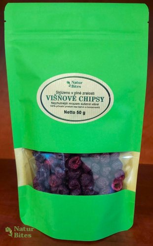 Višně lyofilizované (sušené mrazem) 50 g, NaturBites