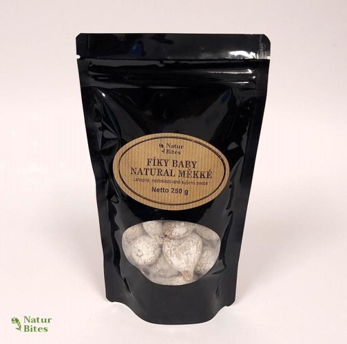 Fíky Baby natural, měkké 250 g, NaturBites