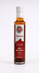 CRETAN FARMERS Dressing s extra panenským olivovým olejem Chilli papričky 250 ml