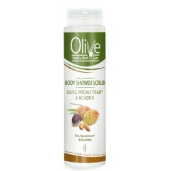 OLIVE Sprchový gel/scrubOpuncie a Mandle 200 ml