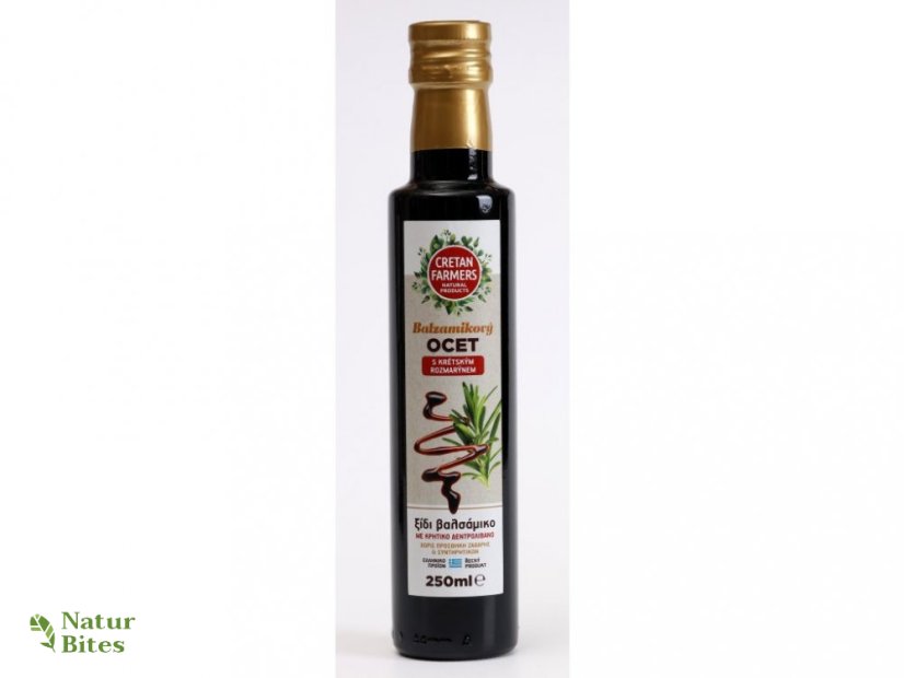 CRETAN FARMERS Balzamikový ocet Rozmarýn 250 ml