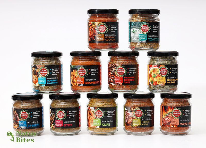 CRETAN FARMERS Mix koření na Hovězí maso 75 g