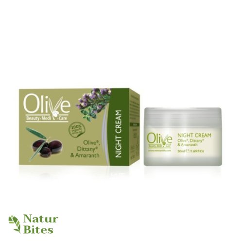 OLIVE Noční krém Dobromysl a Laskavec 50 ml