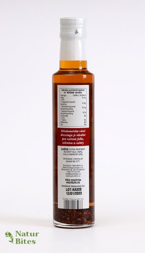 CRETAN FARMERS Dressing s extra panenským olivovým olejem Chilli papričky 250 ml