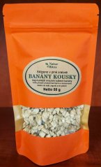 Banány lyofilizované-kousky (sušené mrazem) 50 g, NaturBites