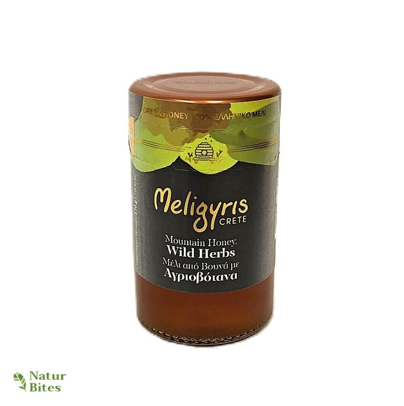Řecký med "Horské byliny" květový 270 g, Meligyris