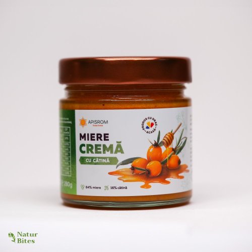 Med krémový s rakytníkem, 280 g