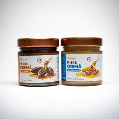 Dárková sada ochucených medů "Zdravé mlsání", 2 x 280 g