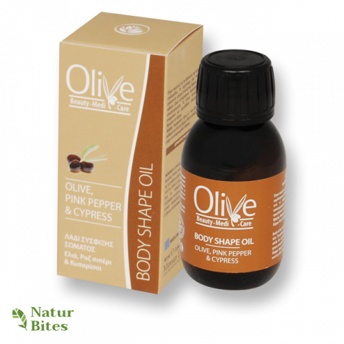 OLIVE Zpevňující tělový olej Růžový pepř a Cypřiš 90 ml