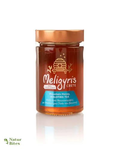Řecký med "Malotira", horský květový 270 g, MELIGYRIS-expirace