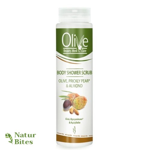 OLIVE Sprchový gel/scrub Opuncie a Mandle 200 ml