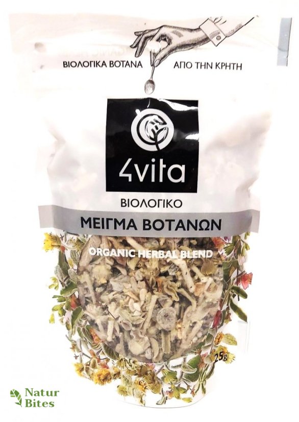 Bylinková směs BIO "KRÉTSKÁ VITALITA" 25 g, 4vita