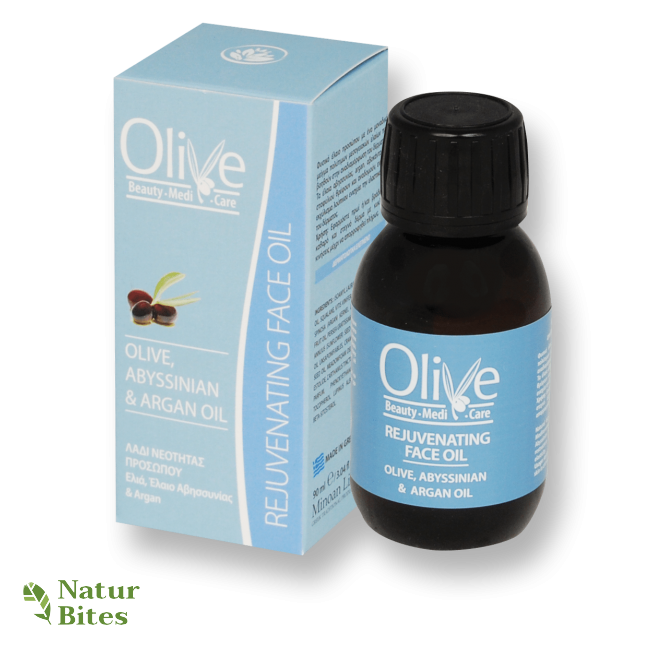 OLIVE Omlazující pleťový olej Habešský a Arganovým olej 90 ml