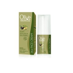 OLIVE 24h krém na obličej Avokádo a Motar přímořský 30 ml