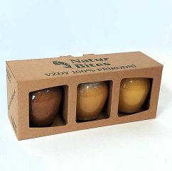 Dárková sada medů "Zimní večery", 3x 250 g