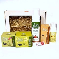 Kosmetická dárková sada "Olivový luxus", Olive