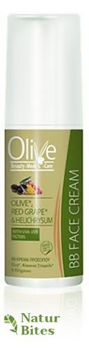 OLIVE Přírodní BB krém Červené hrozny a Smil 50 ml OLIVE Přírodní BB krém Červené hrozny a Smil 50 ml