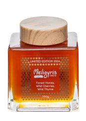 Řecký lesní med "Divoká třešeň+Tymián-exclusive 550 g, Meligyris